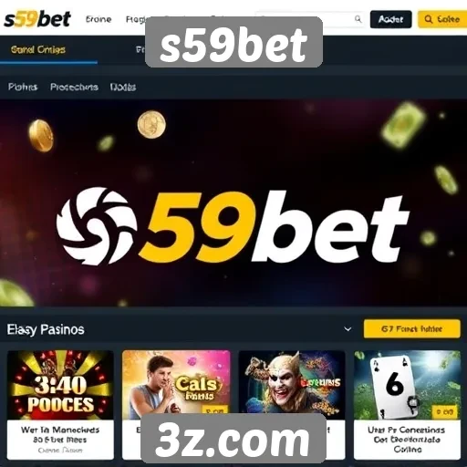 Funcionalidades principais do site s59bet para jogadores